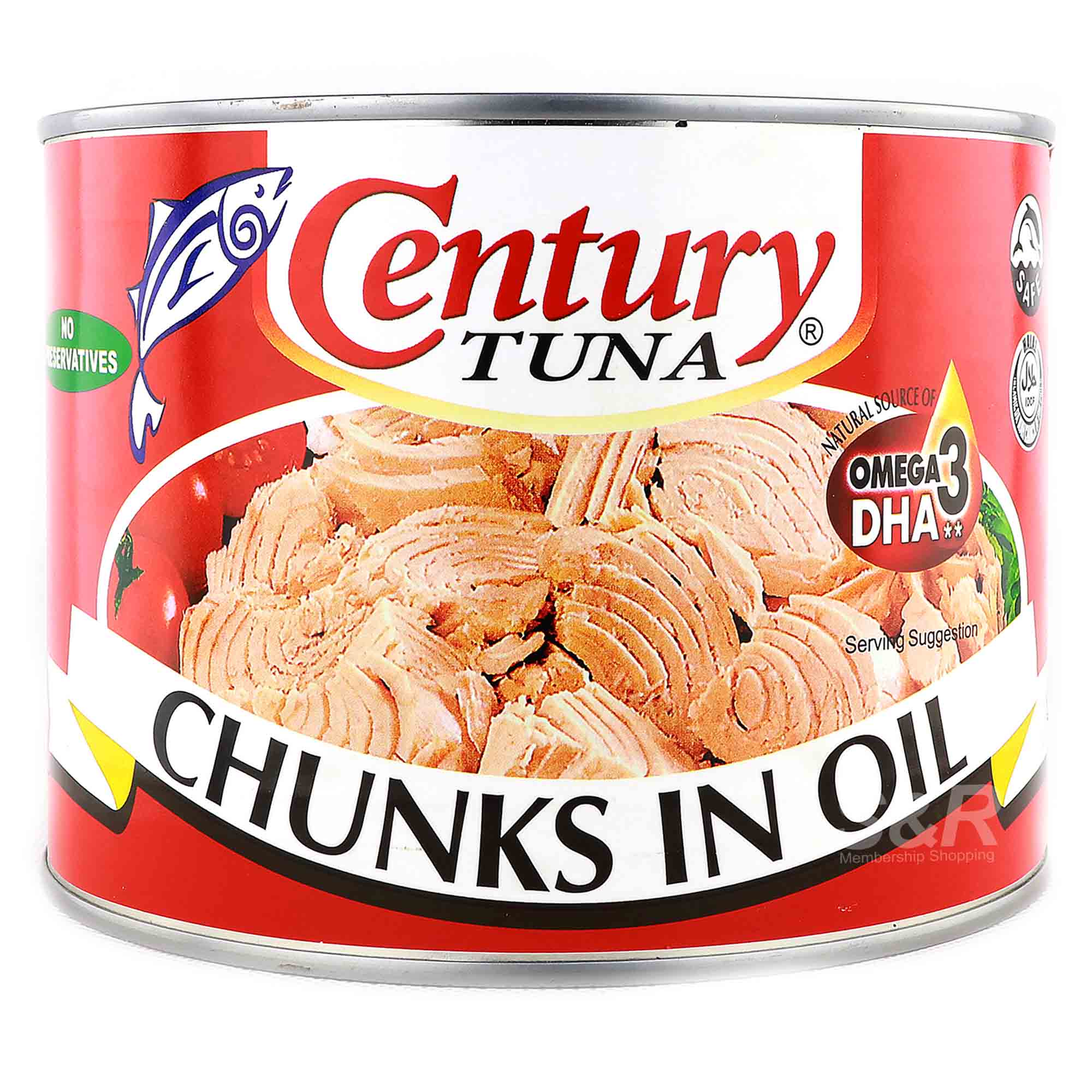 Century Tuna Chunks in Oil 1.705kg Century Tuna Chunks in Oil 1.705kg